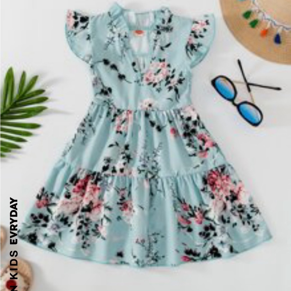 Little girls boutique dress brand new size 7y